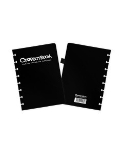 Correctbook Lose Umschlag A5 Schwarz mit Stiftschlaufe