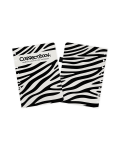 Correctbook Cover A5 Brave Zebra with pen loop