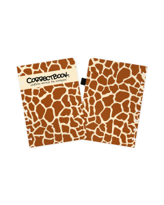 Correctbook Cover A5 Curious Giraffe with pen loop