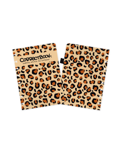 Correctbook Cover A5 Powerful Leopard with pen loop