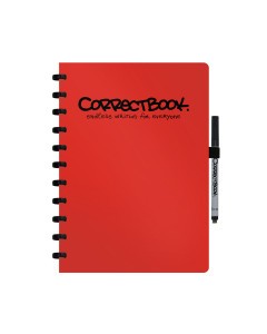 Correctbook Original A4 Horizon Red
