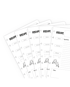 Set Extra Pagina’s - Receptpagina's