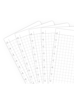 Set Extra Pagina’s - Ruitjes 1cm
