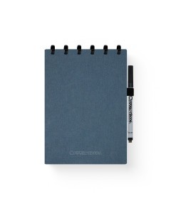 Correctbook Linnen Hardcover A5 Top Binding Steel Blue