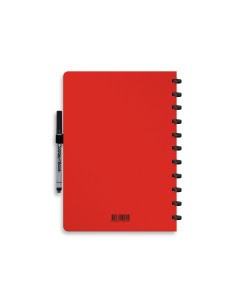 Correctbook Original A4 Horizon Red
