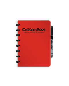 Correctbook Original A5 Horizon Red