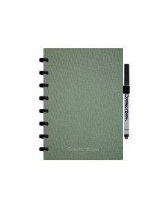 Correctbook Leinen Hardcover A5 Olive Green