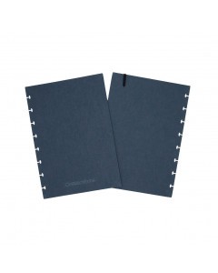 Correctbook Lose Umschlag A5 Leinen Hardcover Steel Blue