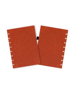 Correctbook losse omslag A5 Linnen Hardcover Rusty Red