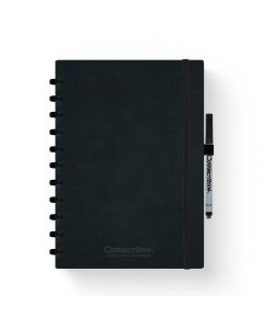 Correctbook Couverture rigide en simili-cuir A4 Ink Black (au lieu de 33,95 €)
