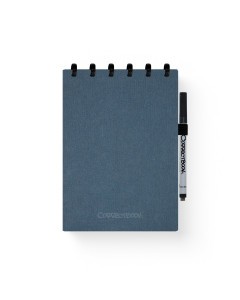 Correctbook Linen Hardcover A5 Top Binding Steel Blue