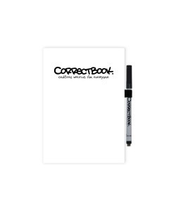 Correctbook A5 Scratch Inspirational White