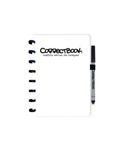 Correctbook Original A5 Inspirational White Bullet Journal