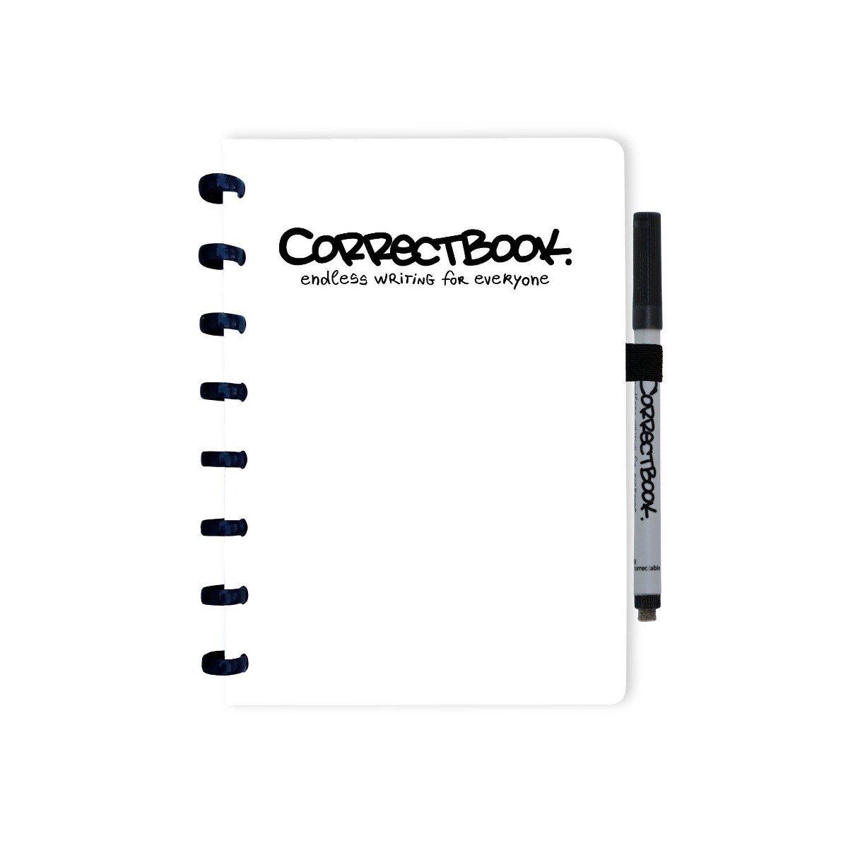 Correctbook A5 set avec planning hebdomadaire, 10 pages (5 feuilles),  effaçable / réutilisable bij VindiQ Office