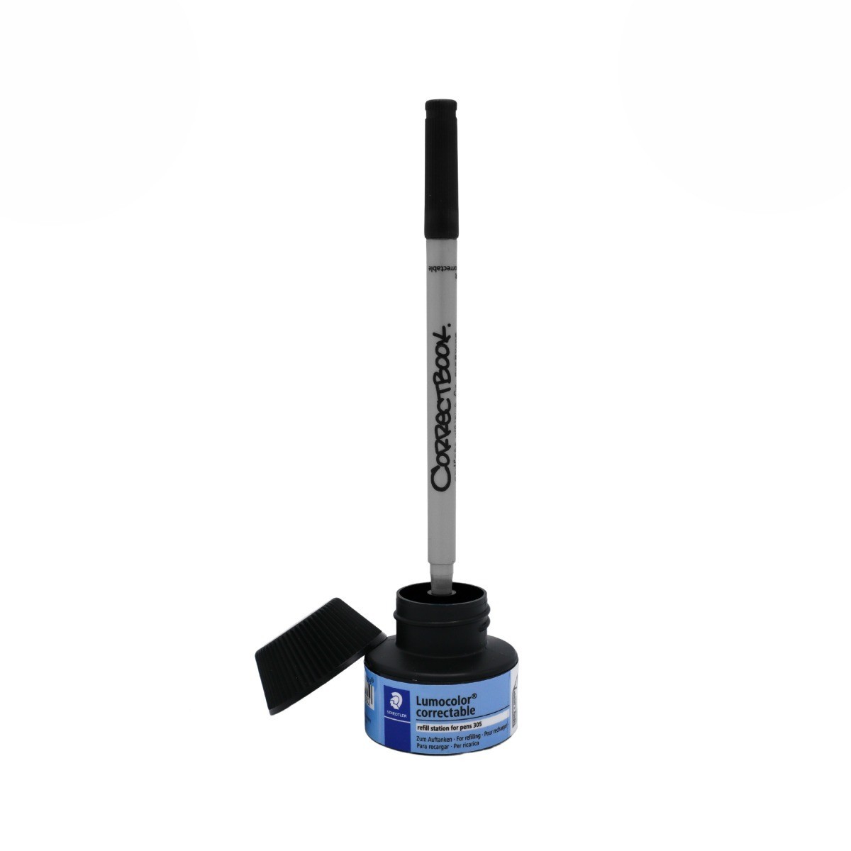 Pentel Nachfüllminen Schwarz Für Tradio Stift – 6 Stück – Weiche Spitze Für Flüssiges Schreiben