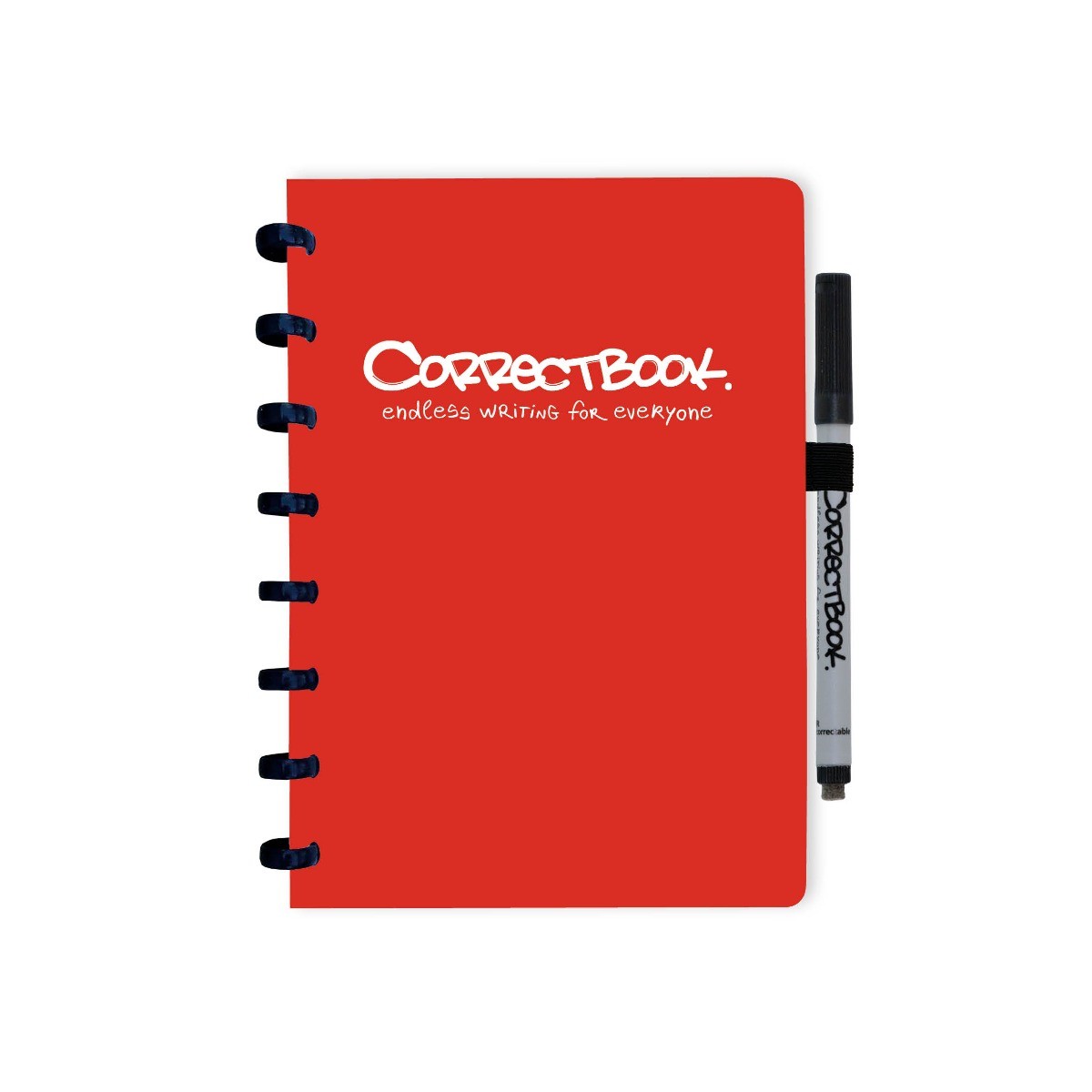 Correctbook Original Horizon Red A5 lined - Uitwisbaar / Herschrijfbaar Notitieboek