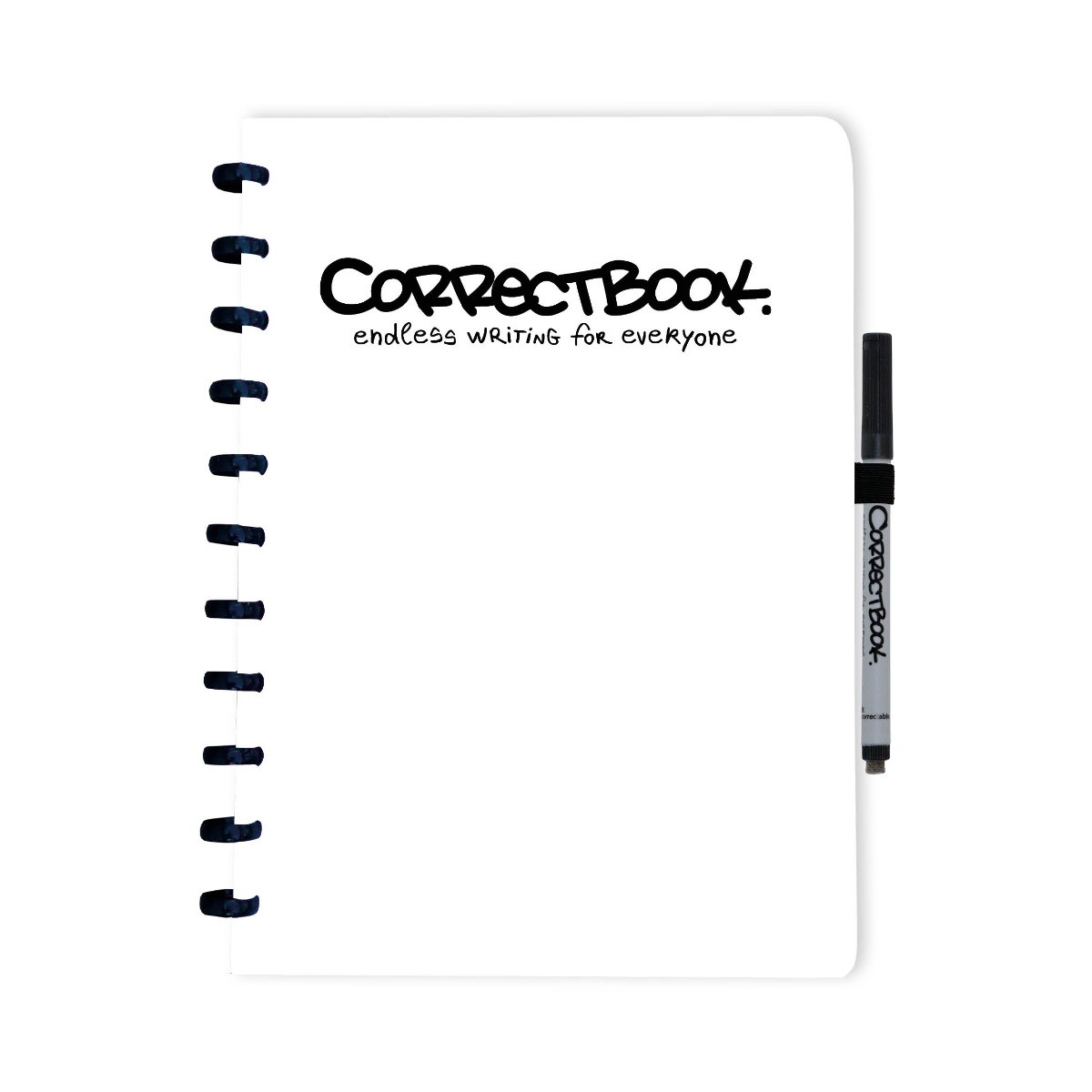 Correctbook Original Inspirational White A4-Gelinieerd - Uitwisbaar / Herschrijfbaar Notitieboek