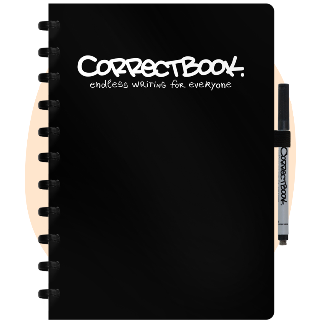 Correctbook Ink Black A4