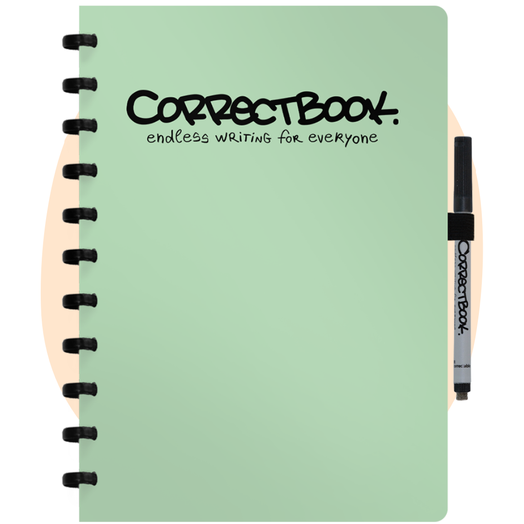 Correctbook Misty Mint A4