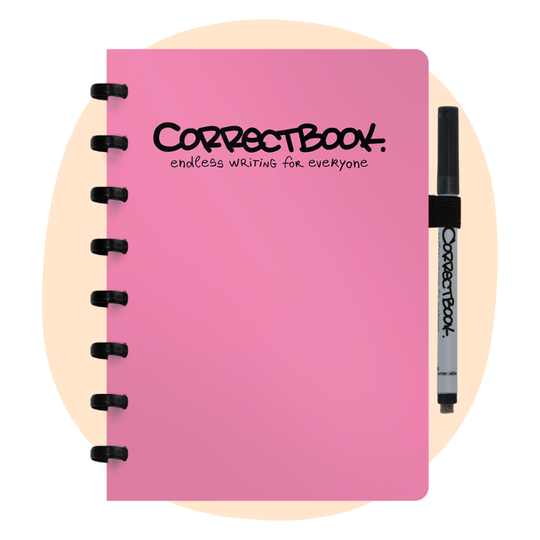 Correctbook Blossom Pink A5